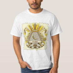 Camiseta Unicórnio Escudo da Coroa
