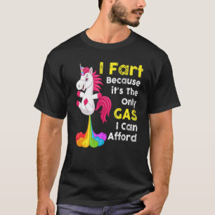 Camiseta Unicórnio Eu Fato Porque É O Único Gás Que Posso D