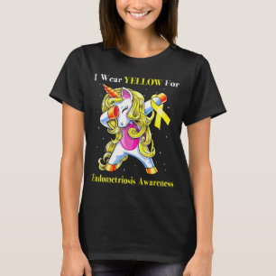 Camiseta Unicórnio Eu Uso Amarelo Para Conscientização Da E