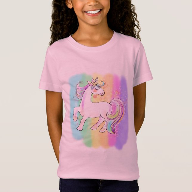 Camiseta Unicórnio fada (Frente)