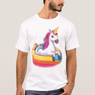 Camiseta Unicórnio Flutuante de Verão (1)