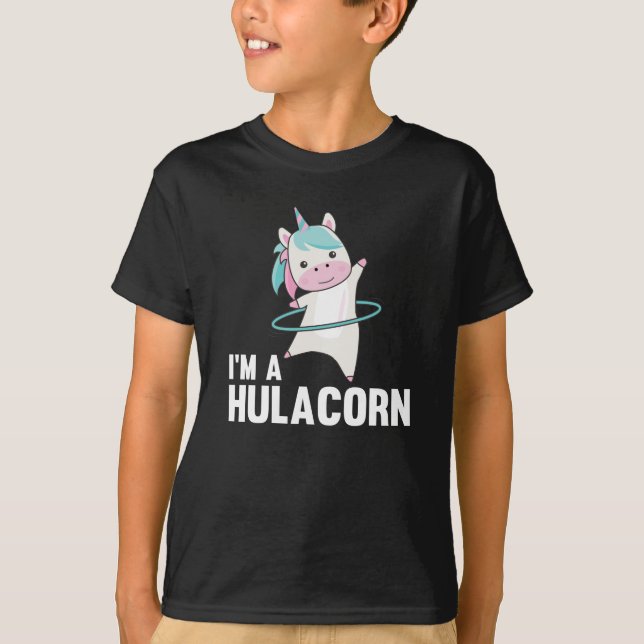 Camiseta Unicórnio Hullern Sports Cute Hulacorn (Frente)