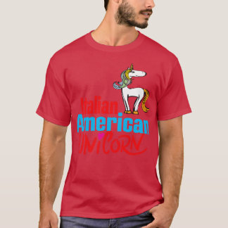 Camiseta Unicórnio Italiano Americano 3