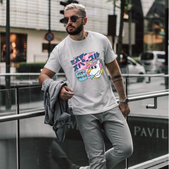 Camiseta Unicórnio Japonês (Criador carregado)