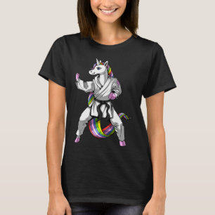 Camiseta Unicórnio Karatê Ninja Artes Marciais Judô Kickbox