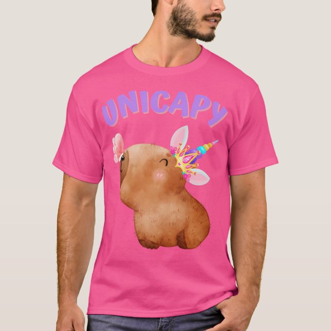Camiseta Unicórnio Mágico da Unicamp Capybara (Frente)