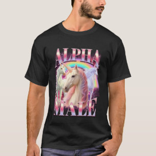 Camiseta Unicórnio Meme Amante de Unicórnio Sarcasmo Engraç