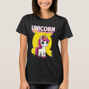 Camiseta Unicórnio Menos Galope Mais Esmagador Unicórnio