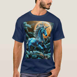 Camiseta Unicórnio Metálico