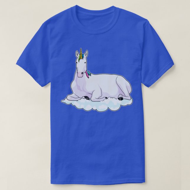 Camiseta Unicórnio na Nuvem (Frente do Design)