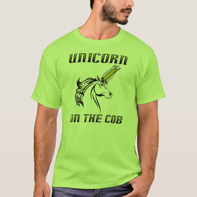 Camiseta Unicórnio no Milho (Frente)