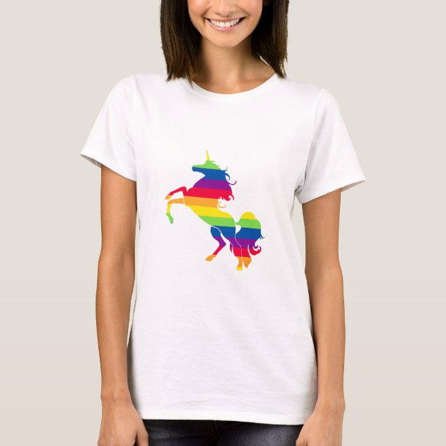 Camiseta Unicórnio Orgulho (Frente)