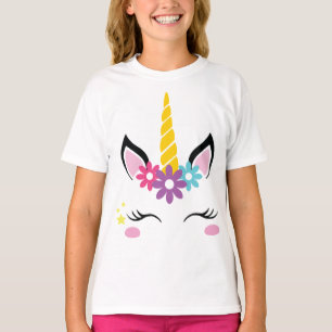 Camiseta Unicórnio Para Meninas E Ideias De Presente Para