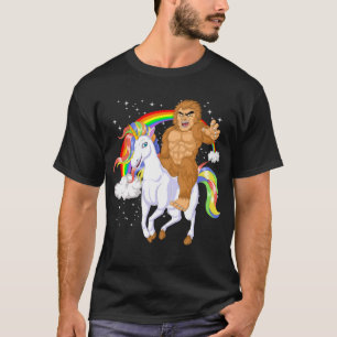 Camiseta unicórnio patudo