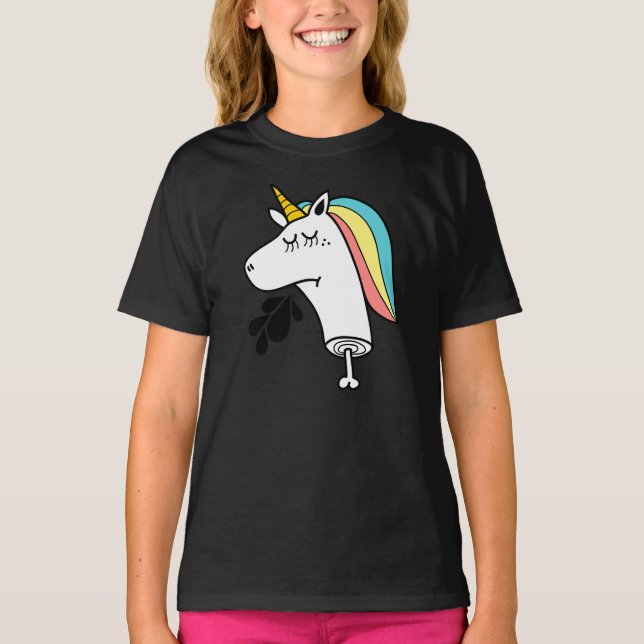 Camiseta Unicórnio pobre (Frente)