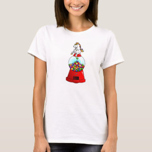 Camiseta Unicórnio Pooping Gumballs