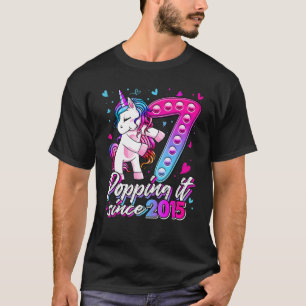 Camiseta Unicórnio Pop de Ti Unicorn, 7 Anos, Pop Desde 2