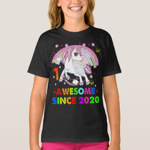 Camiseta Unicórnio primeiro aniversario de 1 ano