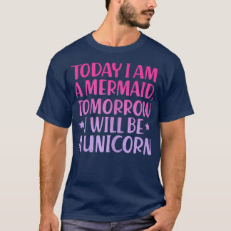 Camiseta Unicórnio Sereia e Sereias Vintag