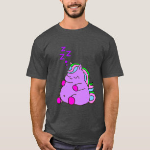 Camiseta Unicórnio Sonolento