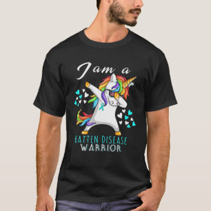 Camiseta Unicórnio Sou Um Guerreiro De Doença De Batente
