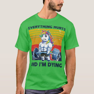Camiseta Unicórnio Tudo Magoa Eu Mato Pesar