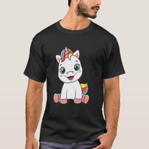 Camiseta Unicórnio Unicórnios Fábulas Coloridas Histórias A