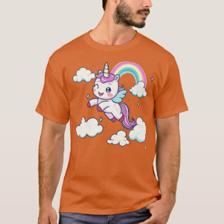 Camiseta unicórnio voador
