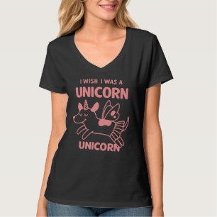 Camiseta Unicórnio Voador Cor-de-Rosa Bonita - Fantasia Mág