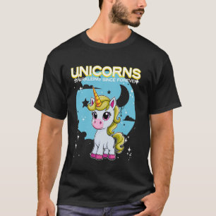 Camiseta Unicórnios Brilhando Desde Sempre Unicórnio