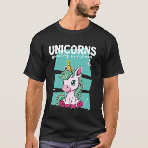 Camiseta Unicórnios Brilhando Desde Sempre Unicórnio