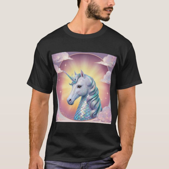 Camiseta Unicórnios e Dragões Art - Fantasy Creature Design (Frente)
