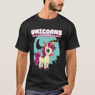 Camiseta Unicórnios O Chifre Definitivo da Abundância Unicó
