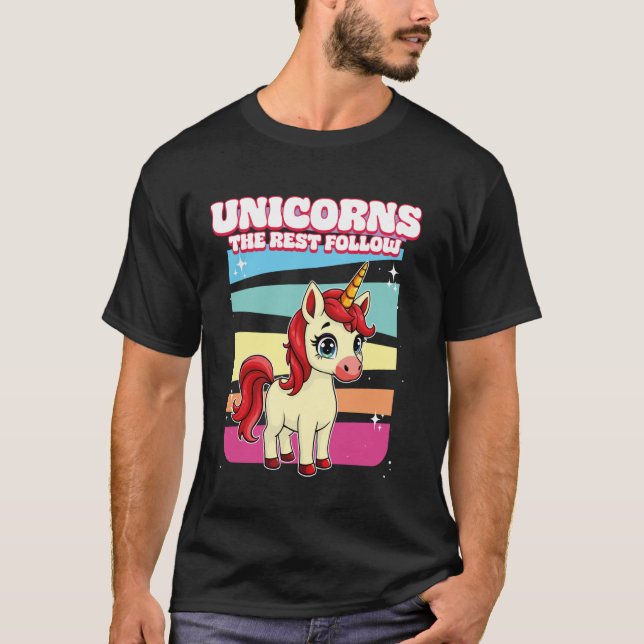 Camiseta Unicórnios O Resto Segue Unicórnio (Frente)