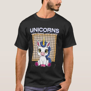 Camiseta Unicórnios Onde Lendas Encontram Unicórnio Brilhan