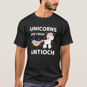 Camiseta Unicórnios São De Antioch California Residente Ca