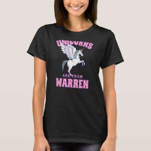 Camiseta Unicórnios São De Warren Michigan Amigos Mi Buddy
