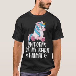 Camiseta Unicórnios São Meu Animal Espiritante