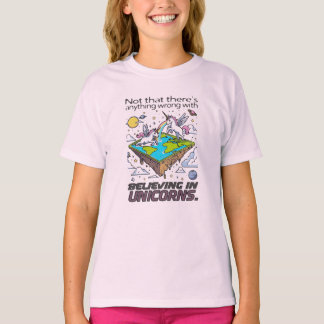 Camiseta Unicórnios são reais (mas vamos manter nosso segre