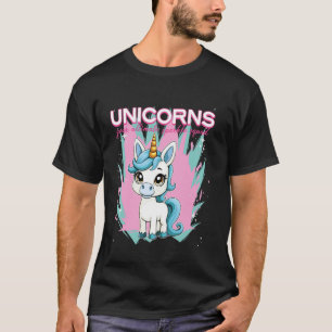Camiseta Unicórnios Seu Esquadrão de Brilho Definitivo Unic