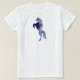 Camiseta Unicorns Bella+Canvas - Círculo Fluido Superior, B (Verso do Design)