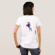 Camiseta Unicorns Bella+Canvas - Círculo Fluido Superior, B (Parte Traseira Completa)
