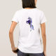 Camiseta Unicorns Bella+Canvas - Círculo Fluido Superior, B (Verso)