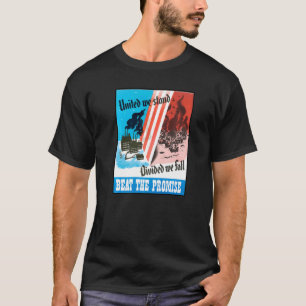 Camiseta Unida Nós Estamos Divididos Nós Caímos 4 De Julho 