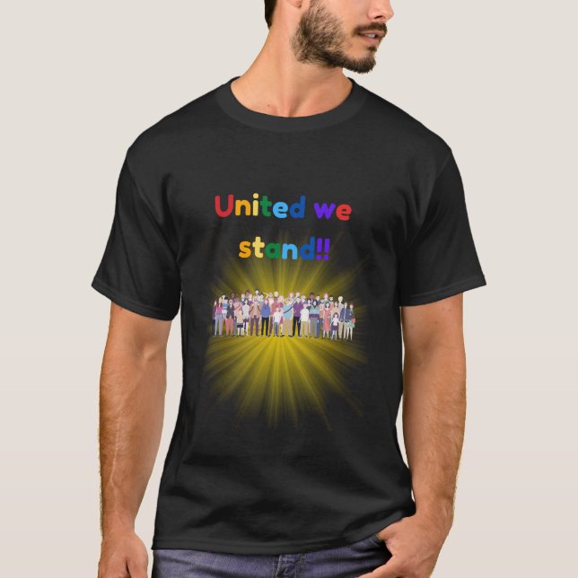 Camiseta Unida nós somos (Frente)