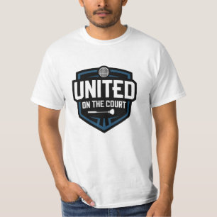 Camiseta Unida sobre o Tribunal