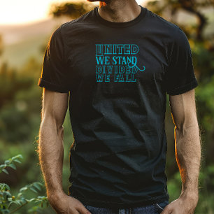 Camiseta Unida, somos turquesas dizendo T-Shirt