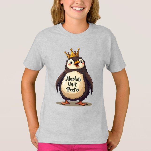 Camiseta Unidade Absoluta Pesto - O Rei Pinguim (Frente)