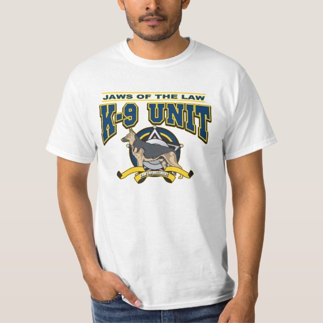 Camiseta Unidade da polícia K-9 (Frente)