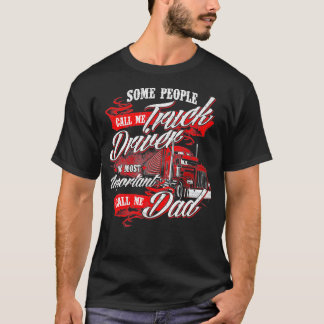 Camiseta Unidade de Caminhão-Caminhão do Pai de Motorista d